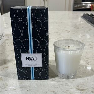 NEST Fragrances Ocean Mist & Sea Salt Candle - Black and Blue; 8.1 oz